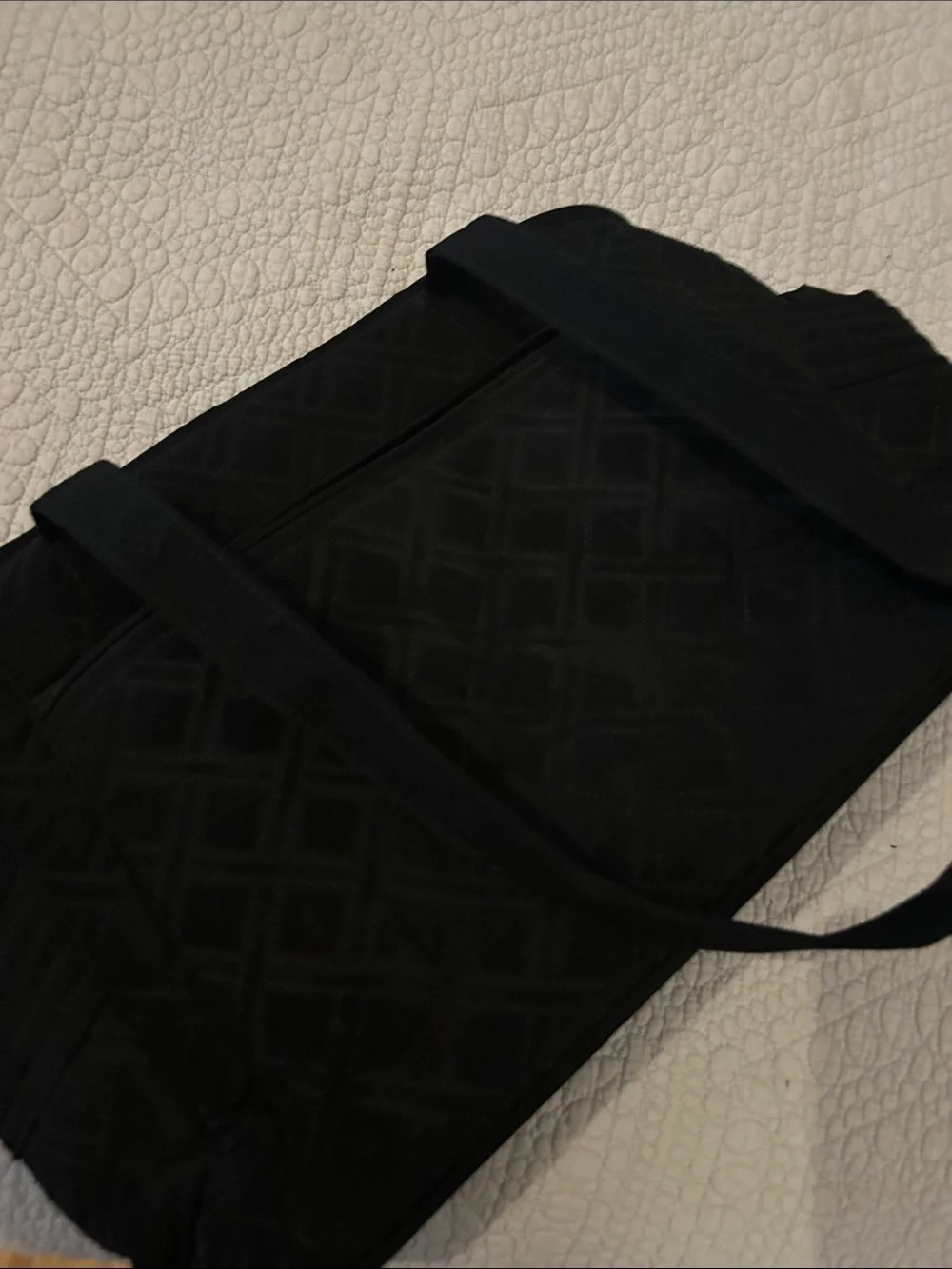Vera Bradley Diaper Bag Black Quilted